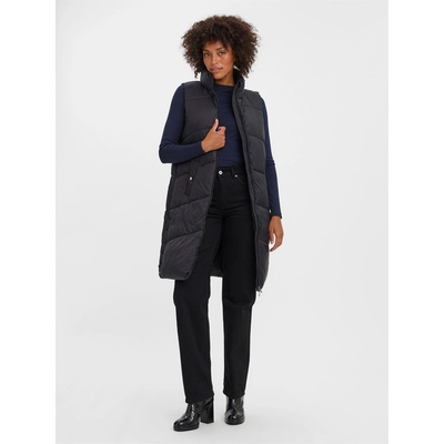 Vero Moda Елек Vero Moda Women's Uppsala Water Resistant Sleeveless Gilet - Black