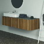Ideal Standard Керамичен плот за мивка Ideal Standard Atelier Conca 160 см, светло сиво покритие (T4202DI)