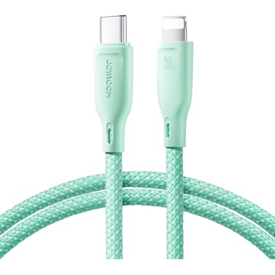 Joyroom 63550 30W USB Typ-C / Lightning, 1m, zelený