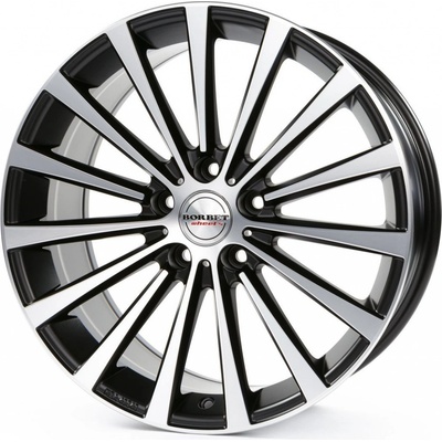 Borbet BLX 8,5x20 5x112 ET24 matt black polished