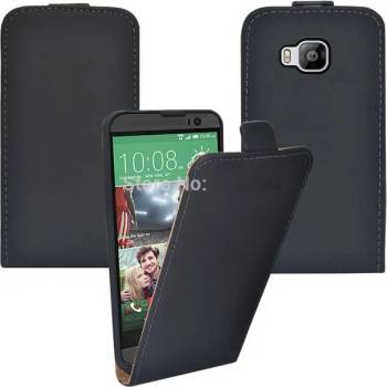 Image 1 of HTC One M9 Plus Флип Кожен Калъф и Скрийн Протектор