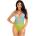 Leg Avenue Ombre Halter Bodysuit 89328 Ocean