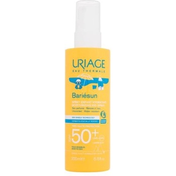 Uriage Bariésun Moisturizing Kid Spray SPF50+ водоустойчив и хидратиращ слънцезащитен спрей за тяло 200 ml