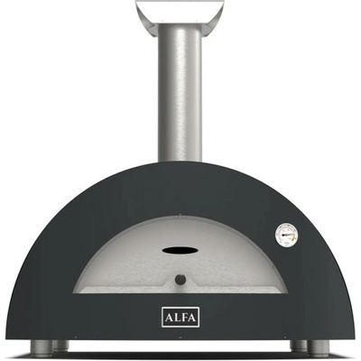 Alfa Forni Moderno 3 Pizze Hybrid slate grey