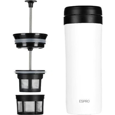 Espro Travel French Press 300 ml biely