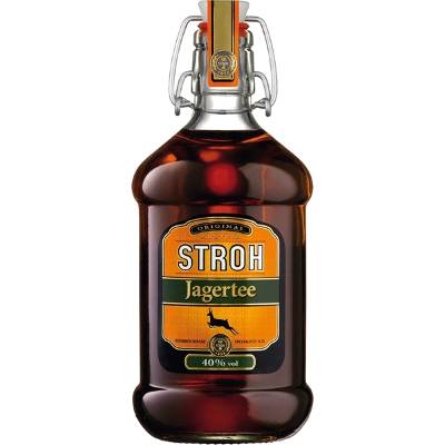 Jagertee Stroh Krug 40% 1 l (čistá fľaša)