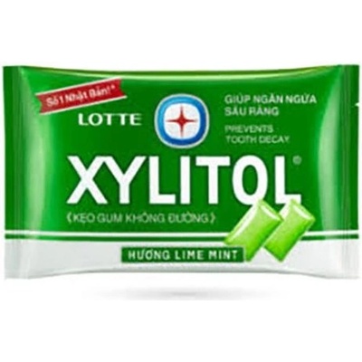 Lotte Xylitol lime mint 11,6 g