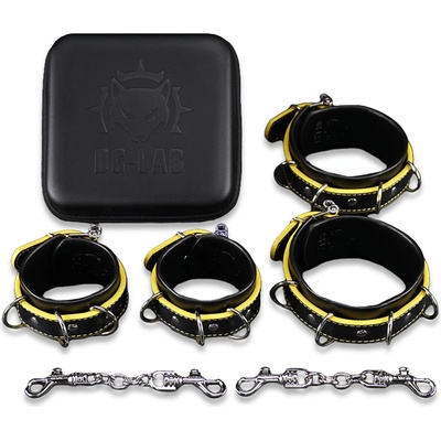 Dungeon Lab Hunter Restraints Set Black/Yellow