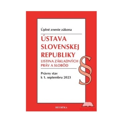 Ústava SR, Listina základných práv a slobôd. 9/2023 - Heuréka