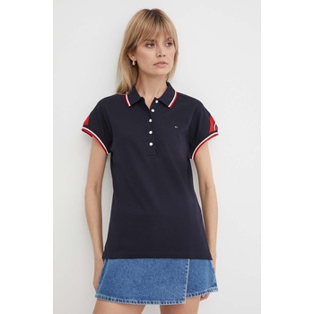 Tommy Hilfiger Тениска с яка Tommy Hilfiger в тъмносиньо WW0WW41285 (WW0WW41285)