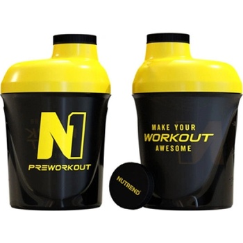 Nutrend Šejkr 300ml - černý