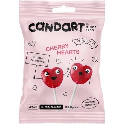 Candart Lízátka srdce 110 g