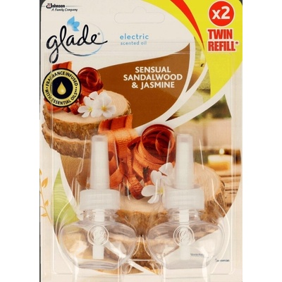 Glade náplň do elektrického osviežovača vzduchu do zásuvky Santalové drevo 2 x 20 ml