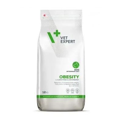 VetExpert Vet Expert Obesity Dog за кучета с наднормено тегло, диабет, колит и след кастрация 12kg