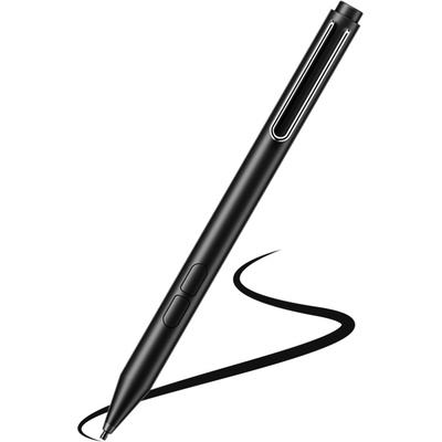Techsuit Стилус Pen за Microsoft Surface Tablet, Palm Rejection, AAAA батерия, MPP1.51 - (F94S) - Черен