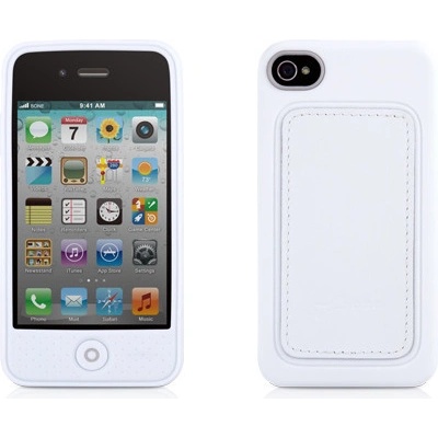 Pouzdro Bone Collection Kůže iPhone 4/4S bílé – Hledejceny.cz
