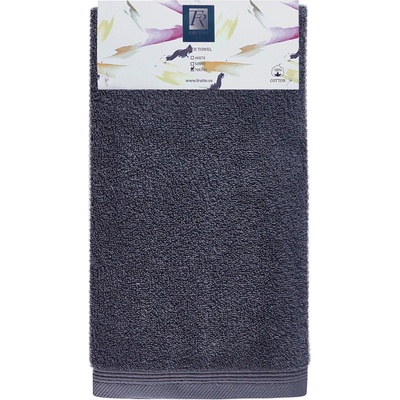 Frutto Rosso Froté osuška - antracitová - 70 x 140 cm (500 g/m2)