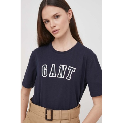 Gant Памучна тениска Gant в тъмносиньо (4200804)