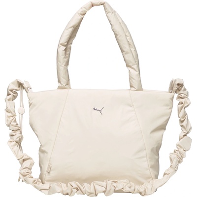 Puma SLOUCHY SMALL SHOPPER Béžová Stříbrná