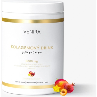 Venira Premium kolagenový drink pro vlasy nehty a pleť 324 g tropické ovoce