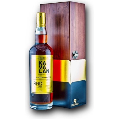 Kavalan Solist Fino Sherry Cask 58,6% 0,7 l (kazeta)