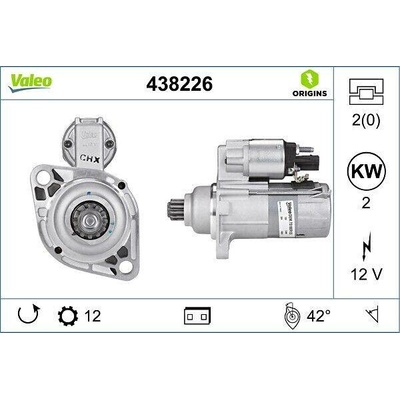 Startér VALEO 438226