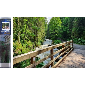 Image 1 of Norimpex - Puzzle Diamond Painting Wooden bridge in the forest 30x40cm - 1 - 39 piese
