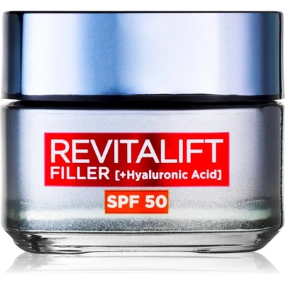 L'Oréal Revitalift Filler дневен крем против стреене на кожата SPF 50 50ml