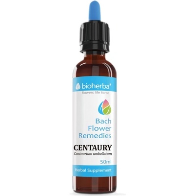 Bioherba Drops Bach Flower Remedies Centaury | Centaurium Umbellatum [50 мл]