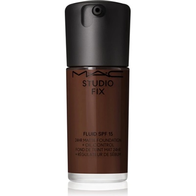 MAC Cosmetics Studio Fix Fluid SPF 15 24HR Matte Foundation + Oil Control матиращ фон дьо тен SPF 15 цвят NW57 30ml