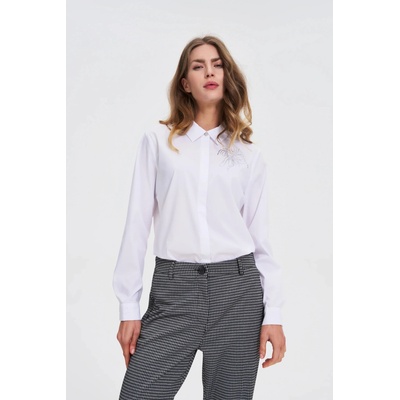 Moodo Бяла риза с яка Moodo Moodo | Byal | ЖЕНИ | XS