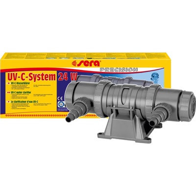 Sera -UV-C система 24 W за пречистване на аквариуми и езера, до 6000 литра