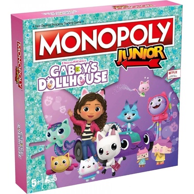 Настолна игра Winning Moves - Monopoly, Gabby′s Dollhouse (WM04157)