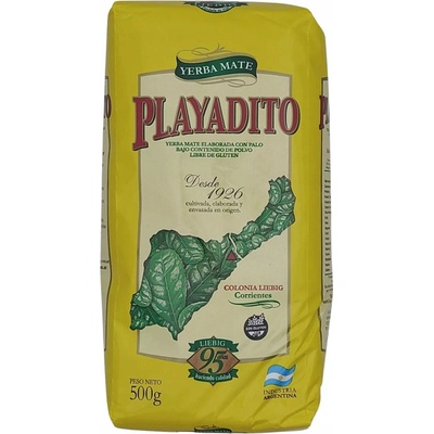 Yerba Maté Playadito Elaborada Con Palo 500 g