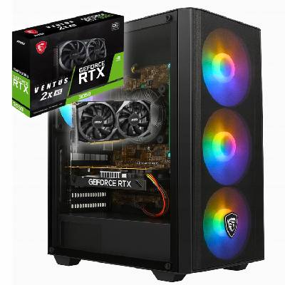 BSG Striker Počítač Intel Core i7 16GB 512+1TB RTX 3050 Win10