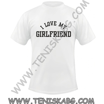 Fruit of the Loom Тениска - I love my girlfriend