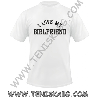 Fruit of the Loom Тениска - I love my girlfriend