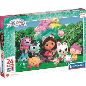 Clementoni Детски пъзел Clementoni от 24 части - Къщата за кукли на Габи (вариант 1) (28520) - baby