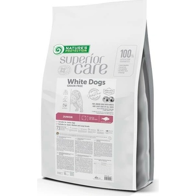 Nature's Protection Superior Care Dog White Dogs Junior GF White Fish 10 kg