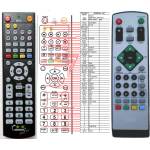 GENERAL HYUNDAI DVB-T210, DVB-T231, DVB-T118U V2 - съвместимо дистанционно управление на марката General (DVB-T210, DVB-T231, DVB-T118U V2) Дистанционно