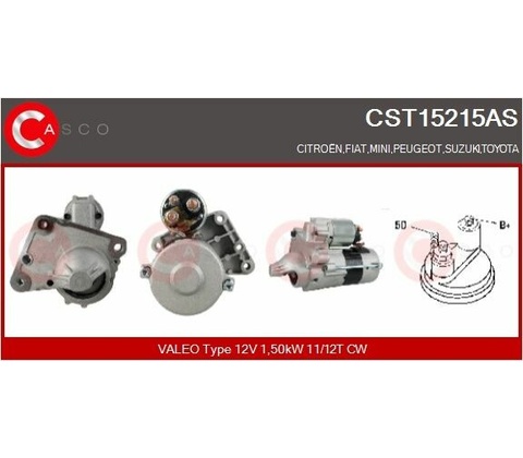 Startér CASCO CST15215AS