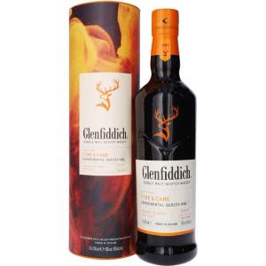 Glenfiddich Fire & Cane - малцово шотландско уиски 700ml