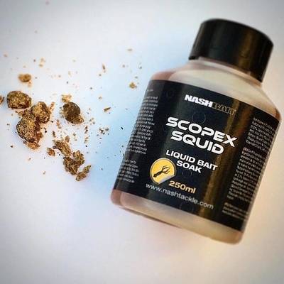 Nash Scopex Squid Liquid Bait Soak 250ml