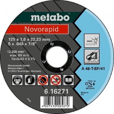Metabo Řezný kotouč 125 x 22,23 mm 616271000