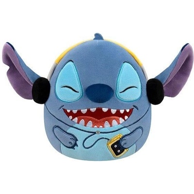 Disney Stitch със слушалки, 17 см (SQDI01023)