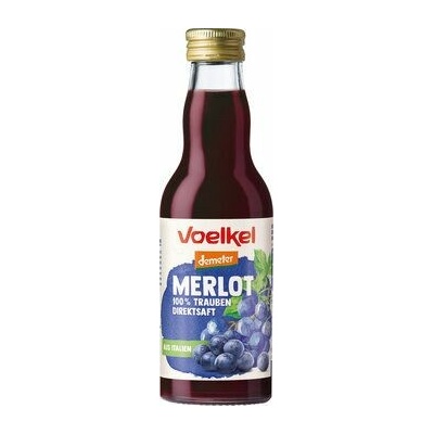 Voelkel Vinný džus Merlot 6 x 200 ml