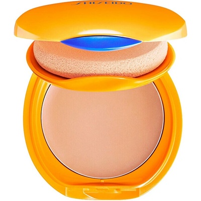 Shiseido Expert Sun Protector Tanning Compact Foundation SPF10 vodeodolný kompaktný make-up Natural 12 g plniteľný flakon