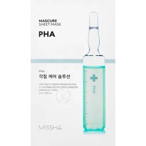 Missha [Missha] Mascure Peeling Solution Sheet Mask - PHA, маска за лице с PHA (8809581456563)