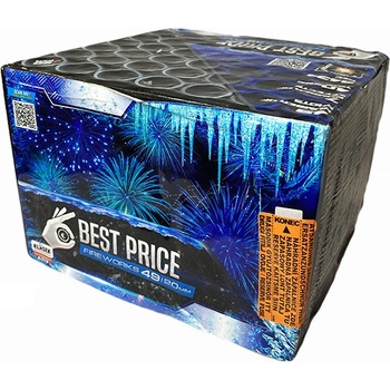 Kompaktný ohňostroj 49 rán 20 mm Best Price Frozen
