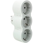 Legrand Адаптер legrand, хоризонтален, 3×2p, бял/сив (m011039)